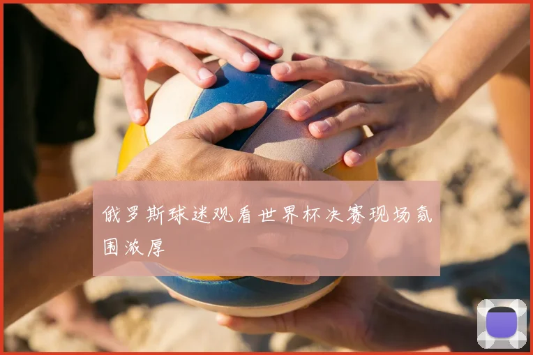 俄罗斯球迷观看世界杯决赛现场氛围浓厚